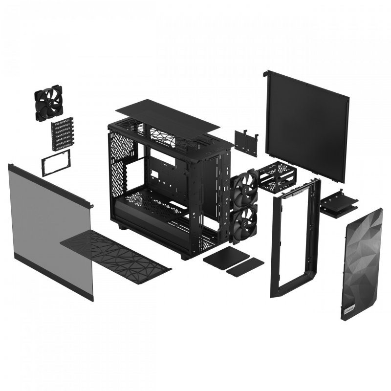 Fractal Design Meshify 2 Lite Black