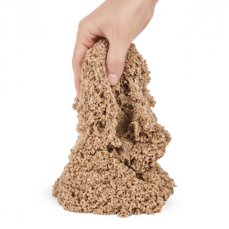 Kinetic Sand , Sachet de 5 kg de brun entièrement naturel pour mélanger, sculpter et créer, pour les enfants à parti