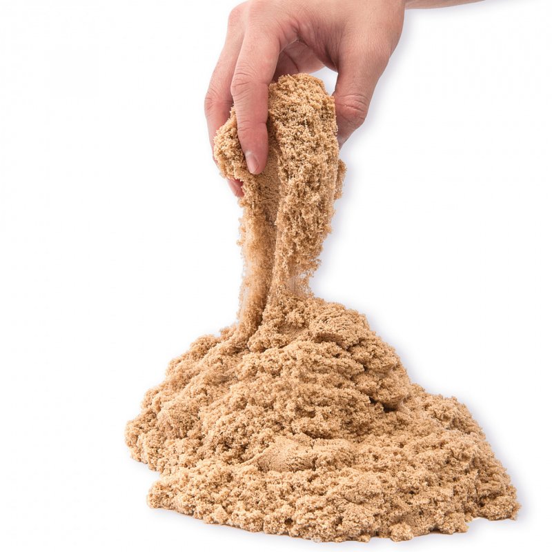 Kinetic Sand , 2.5kg (5.5lb) of All-Natural Brown Sensory Toys Play Sand for Mixing, Molding & Creating