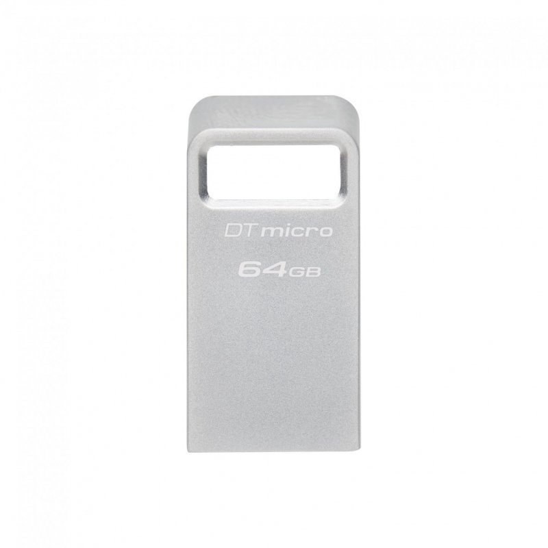 Kingston Technology DataTraveler Micro lecteur USB flash 64 Go USB Type-A 3.2 Gen 1 (3.1 Gen 1) Argent