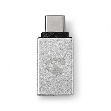 Adaptateur USB 3.2 Type C Nedis vers USB Type A (Gris)