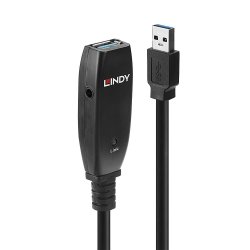 LINDY 15m USB 3.0 Active Extension Slim