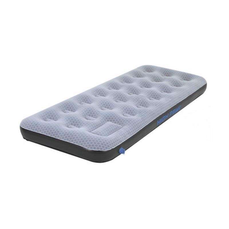 High Peak 40023 matelas gonflables Matelas une personne Noir, Bleu, Gris