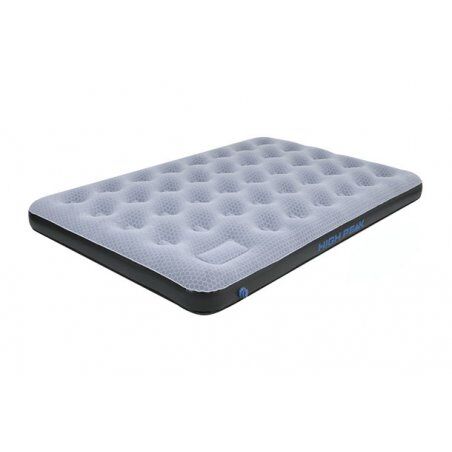 High Peak 40025 matelas gonflables Double matelas Noir, Bleu, Gris