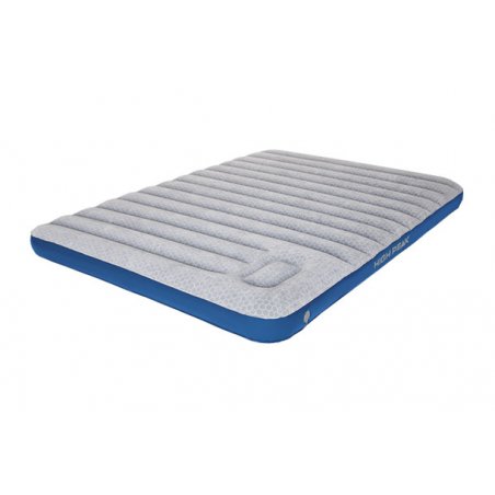 High Peak 40045 matelas gonflables Double matelas Bleu, Gris clair
