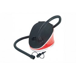 High Peak Bellow foot air pump Black, Red