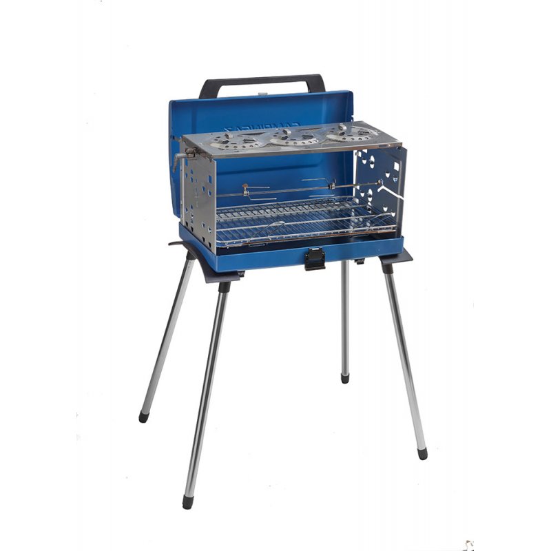 Campingaz 200 SGR Grill Dessus de table Gaz Bleu, Argent 5200 W