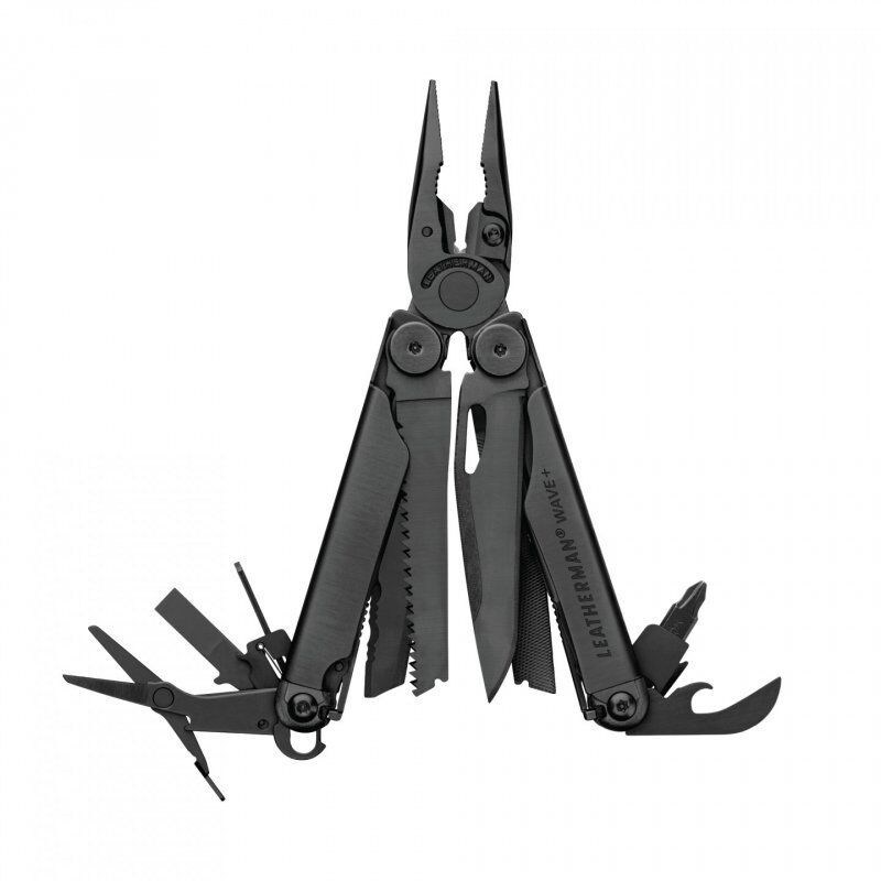 Leatherman Wave+ pince multi-outils Format de poche 18 outils Noir