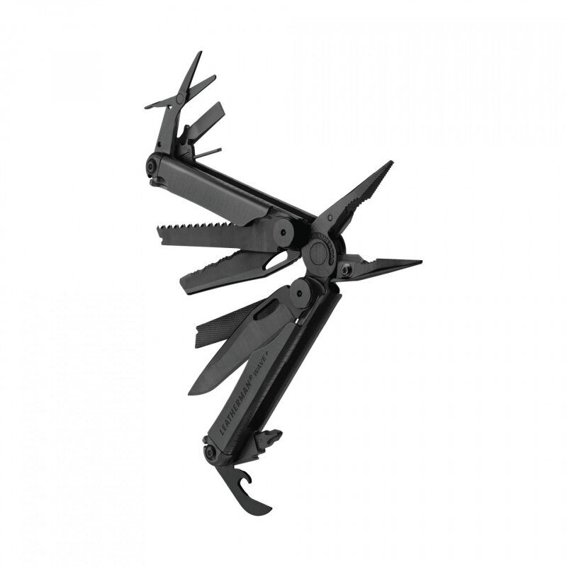 Leatherman Wave+ pince multi-outils Format de poche 18 outils Noir