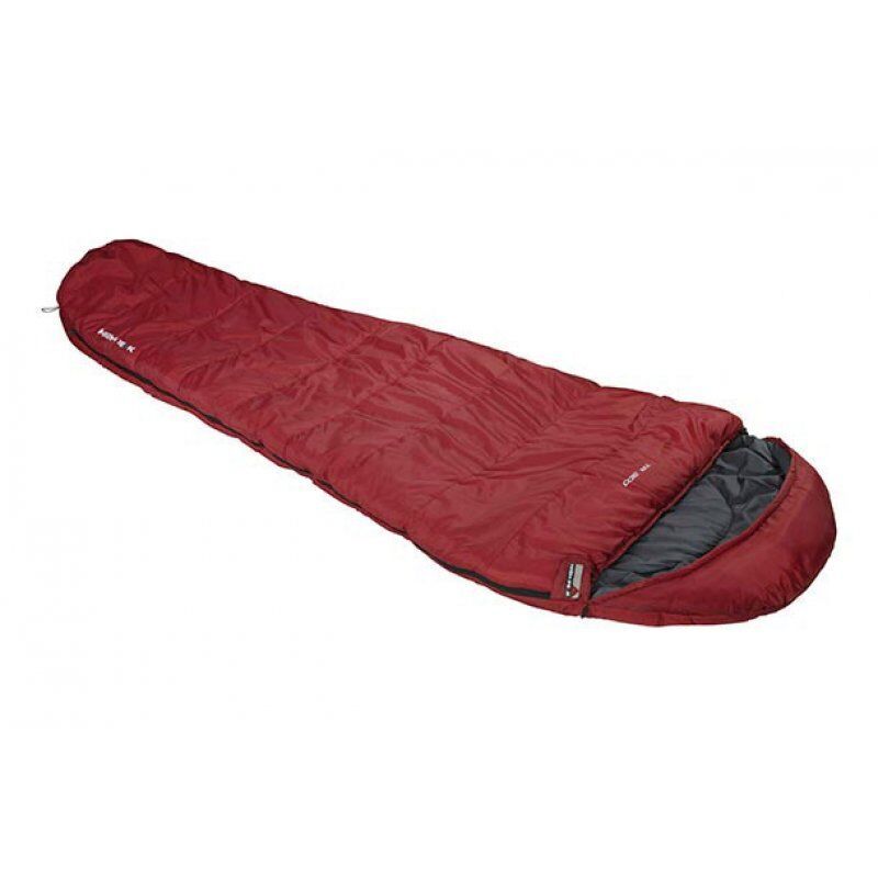 High Peak TR 300 Mummy sleeping bag Polyester Grey, Red