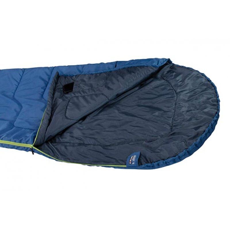 High Peak Easy Travel Sac de couchage demi-rectangulaire Polyester Bleu