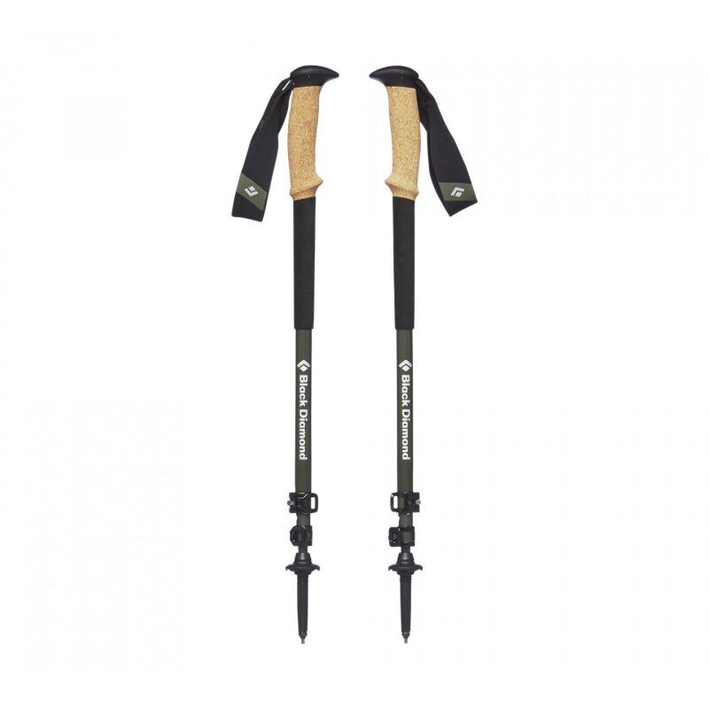 STOCK2 - Black Diamond Alpine Carbon Cork bâton de randonnée Unisexe Télescopique