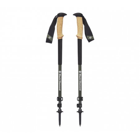 Black Diamond Alpine Carbon Cork trekking pole Unisex Telescopic