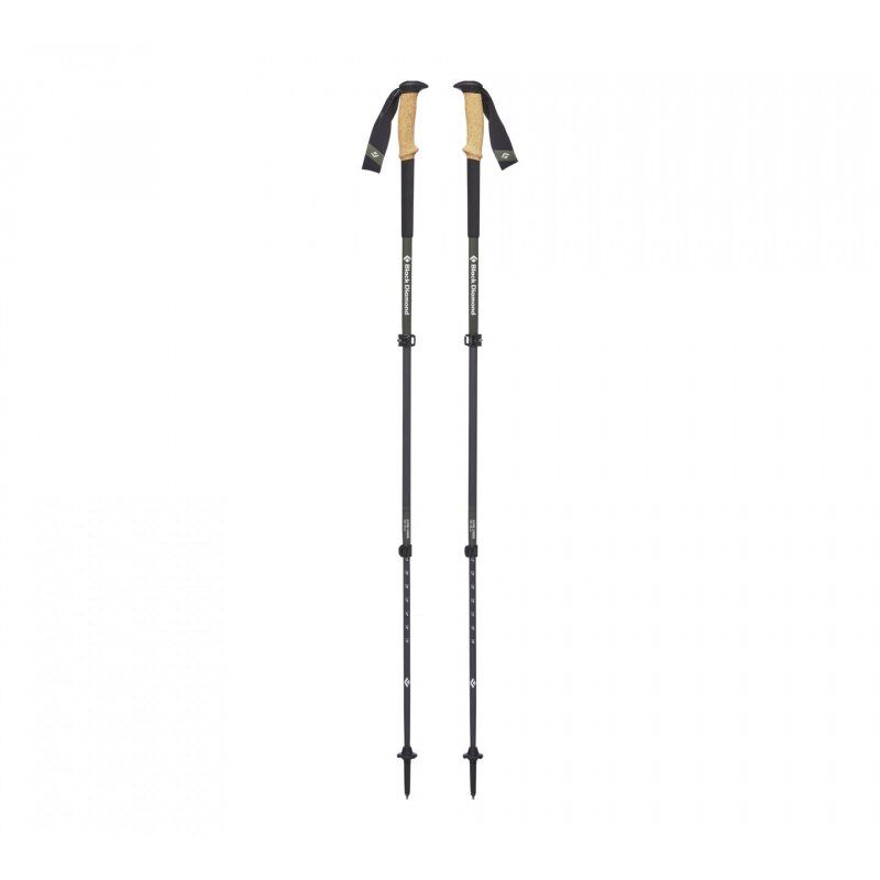 STOCK2 - Black Diamond Alpine Carbon Cork bâton de randonnée Unisexe Télescopique