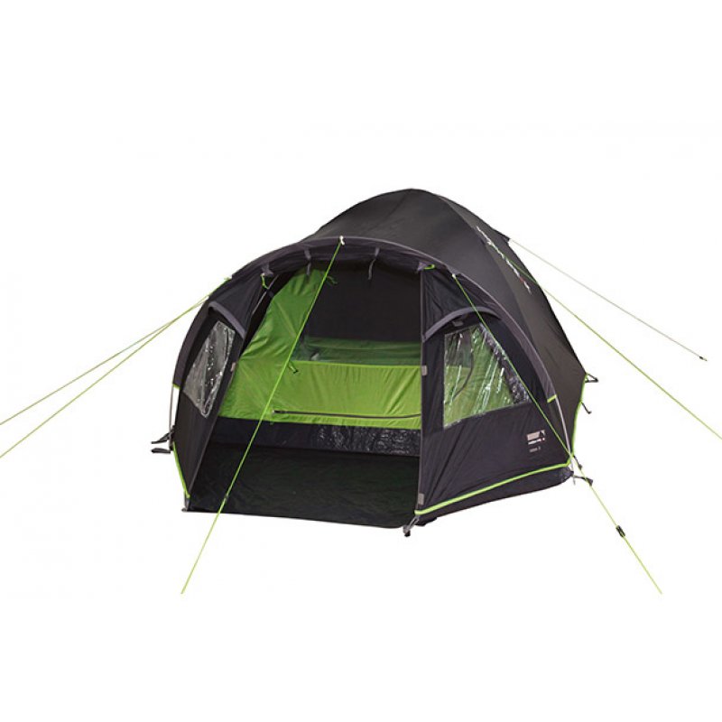 High Peak Talos 3 Green, Grey Dome/Igloo tent