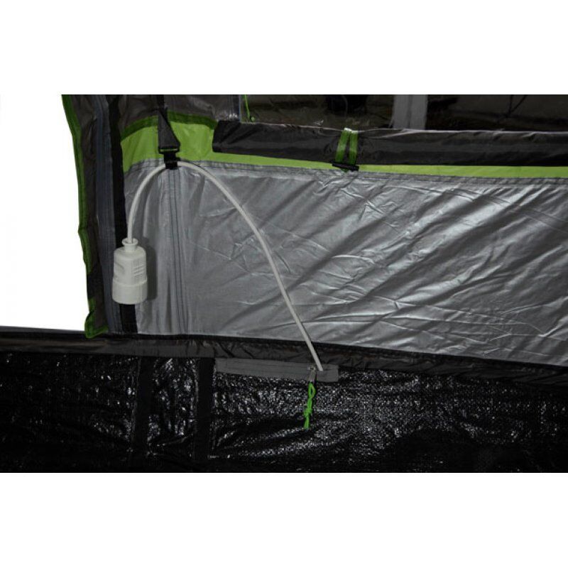 High Peak Bozen 5.0 Green, Grey Tunnel tent