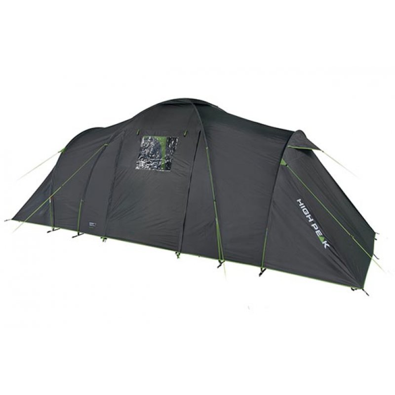 High Peak Como 6.0 Green, Grey Tunnel tent