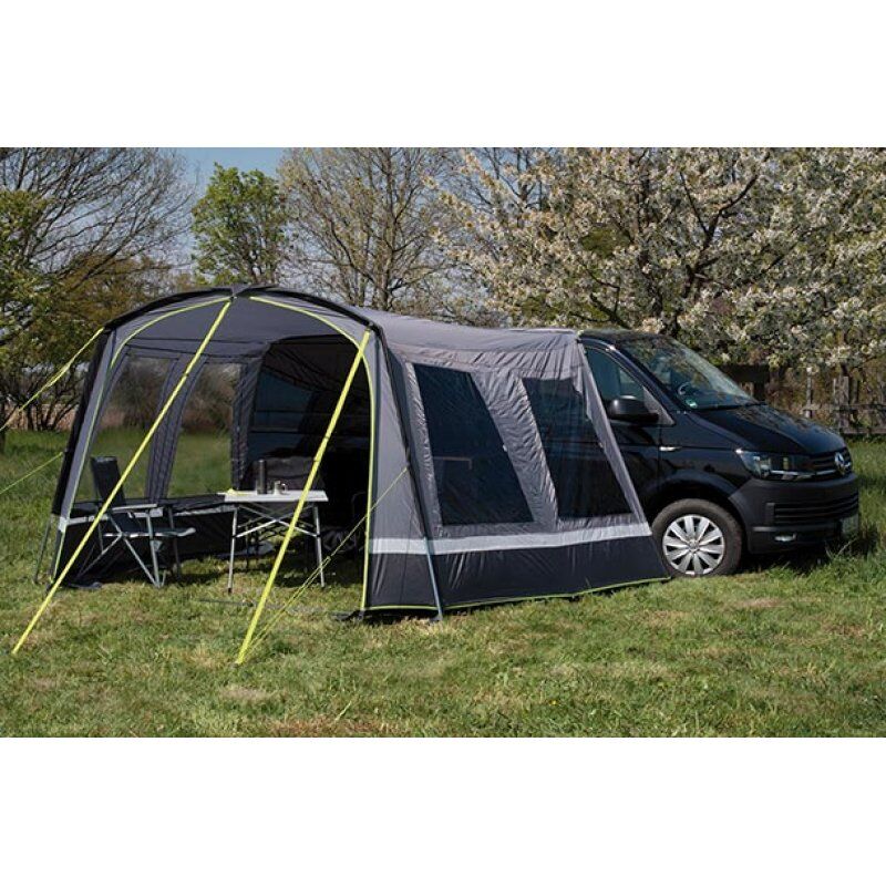 High Peak Trento 2.0 Grey, Lime Tunnel tent