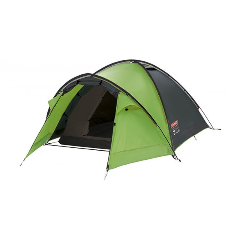 Coleman Pingora 3 BlackOut Vert, Gris Tente familiale
