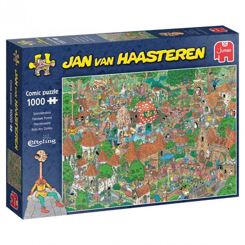 Jan van Haasteren Efteling, Sprookjesbos 1000 stukjes Jigsaw puzzle 1000 pc(s) Comics