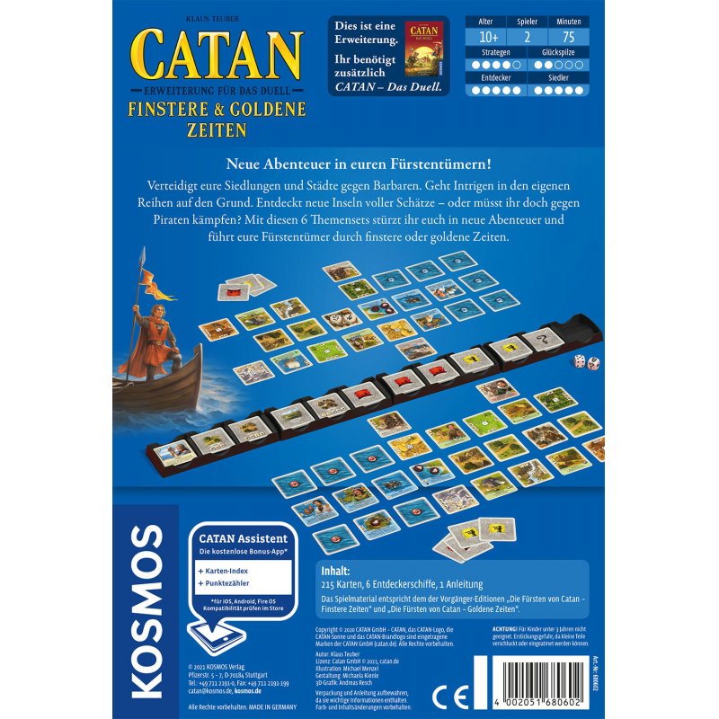 Kosmos Catan Extension de jeu de société