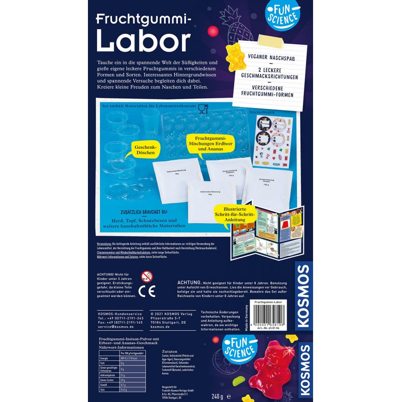 KOO Fun Science Fruchtgummi-Labor | 658106