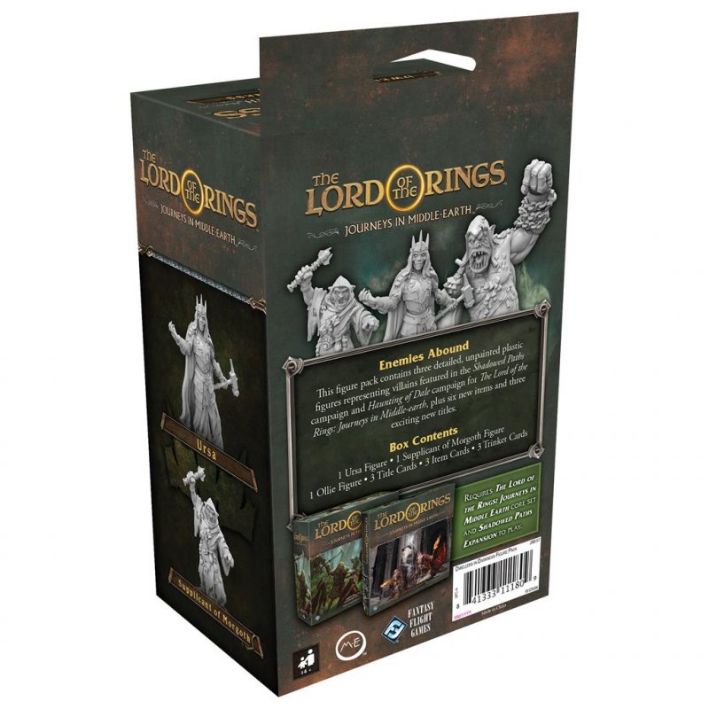 Fantasy Flight Games Lord Of The Rings Journeys In Middle-earth: Dwellers In Darkness Extension de jeu de société Jeu 