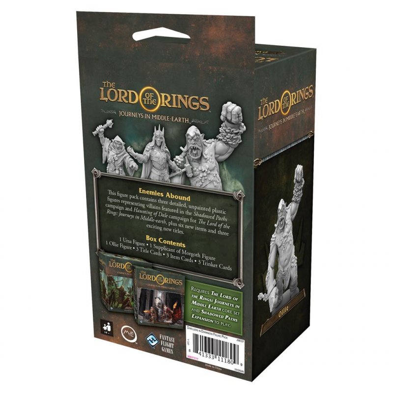 Fantasy Flight Games Lord Of The Rings Journeys In Middle-earth: Dwellers In Darkness Board game expansion Role-playing