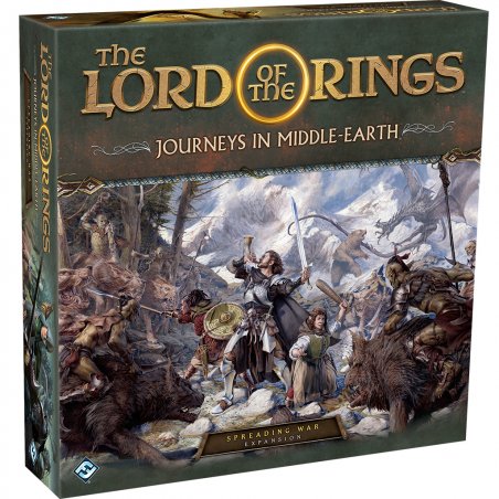Fantasy Flight Games Lord Of The Rings Journeys In Middle-earth: Spreading War Board game expansion Role-playing