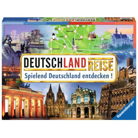 Ravensburger Deutschlandreise Jeu de société Voyage/aventure