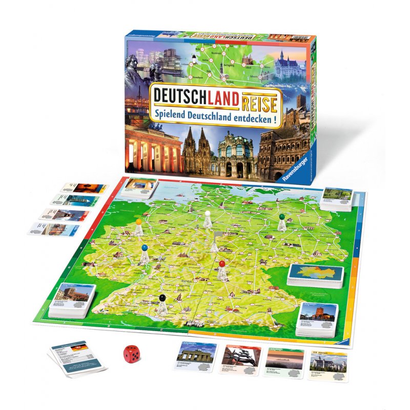 Ravensburger Deutschlandreise Board game Travel/adventure