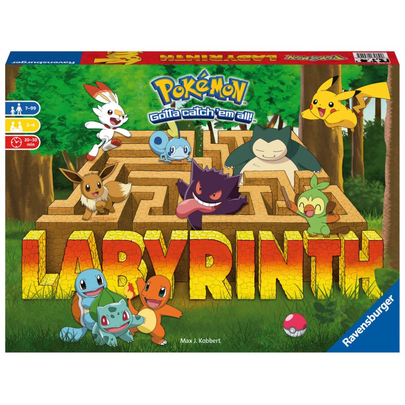 Ravensburger Pokémon Labyrinth Jeu de société Famille