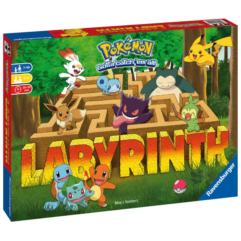 Ravensburger Pokémon Labyrinth Jeu de société Famille