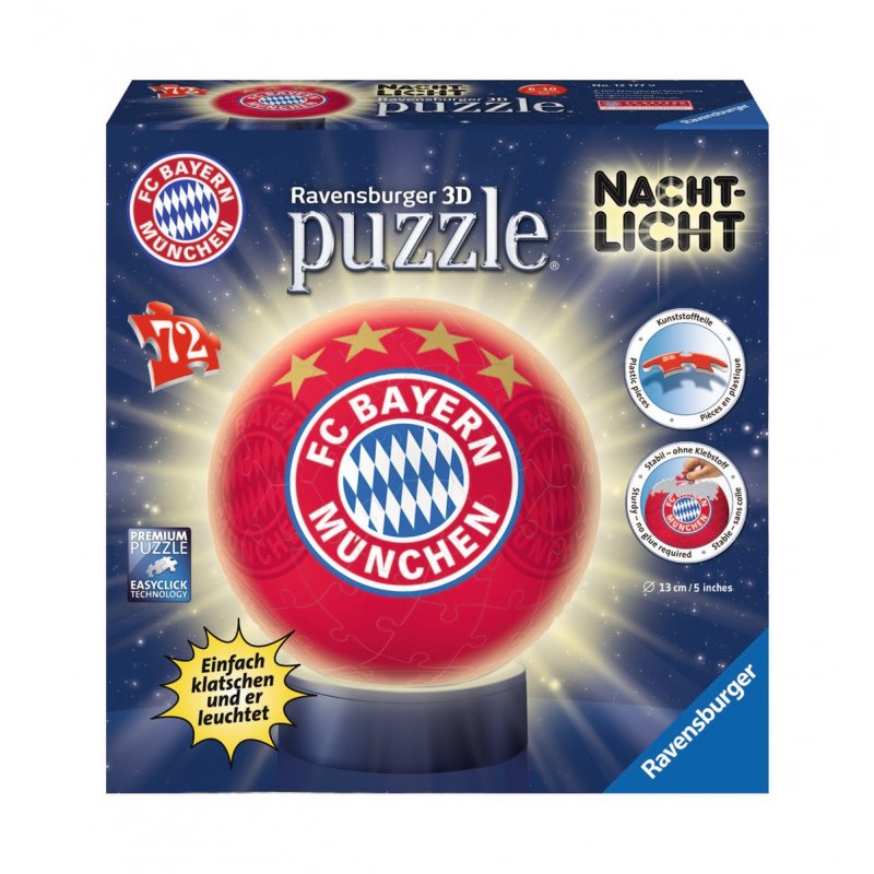 Ravensburger 12177 puzzle Puzzle 3D 72 pièce(s) Sports