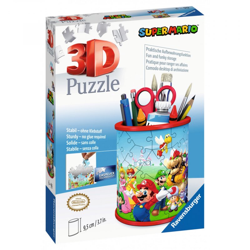 Ravensburger Super Mario Pencil Holder 3D puzzle 54 pc(s)