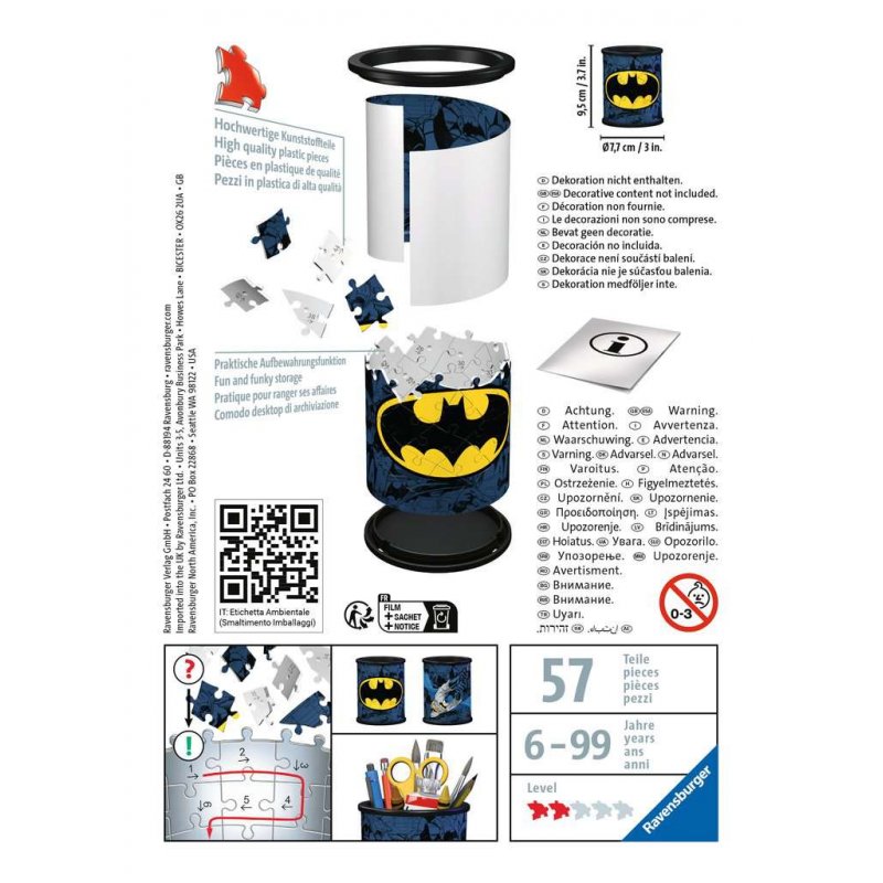 RAV 3D Puzzle Utensilo Batman | 11275
