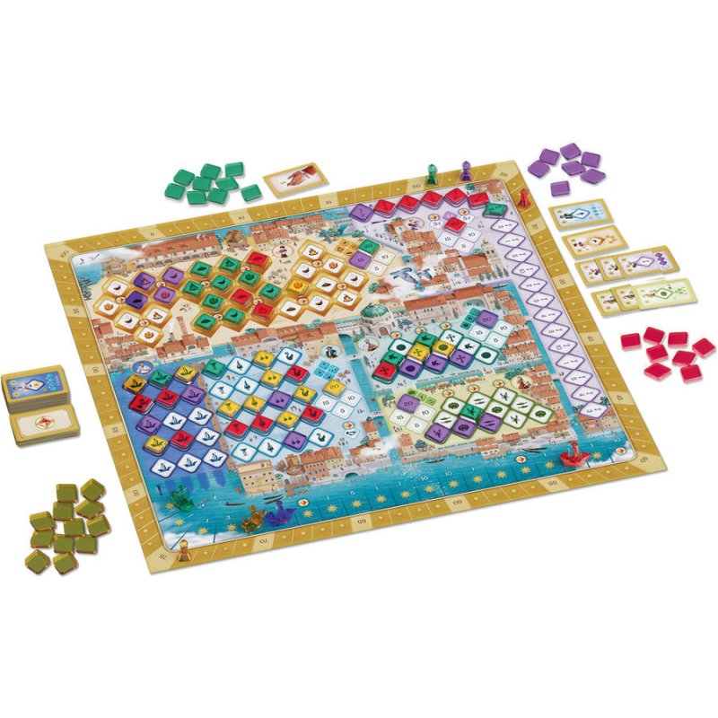 Schmidt Spiele Mille Fiori Board game Economic simulation