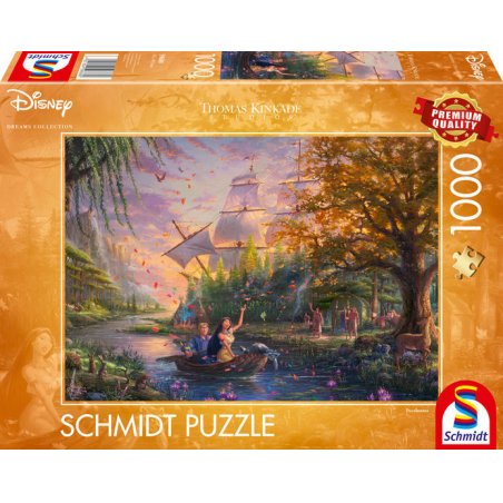 Schmidt Spiele Disney Pocahontas Contour puzzle 1000 pc(s) Cartoons