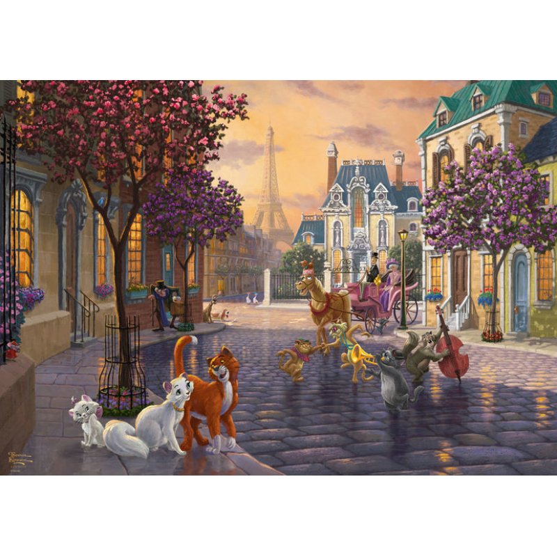 Schmidt Spiele Disney The Aristocats Contour puzzle 1000 pc(s) Animals