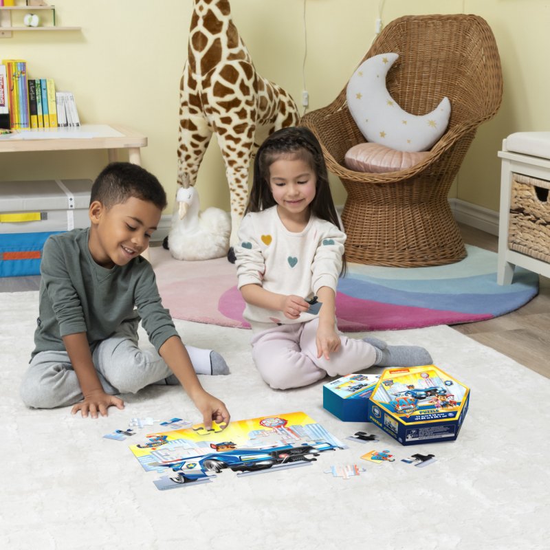 PAW Patrol La Pat' Patrouille : Le Film, Puzzle de 48 pièces, pour les enfants à partir de 4 ans, Chase