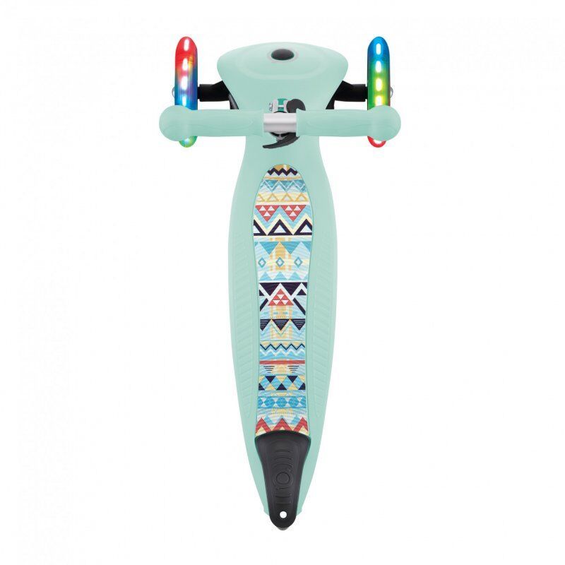 Globber JUNIOR FOLDABLE FANTASY LIGHTS Enfants Trottinette à trois roues Bleu