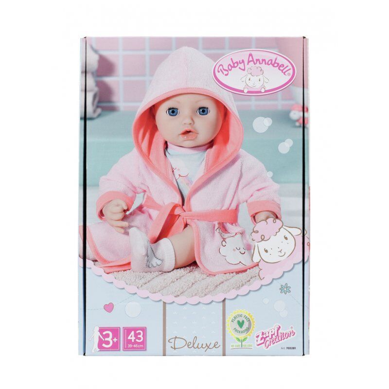Baby Annabell Deluxe Bath Time Doll bathtub set