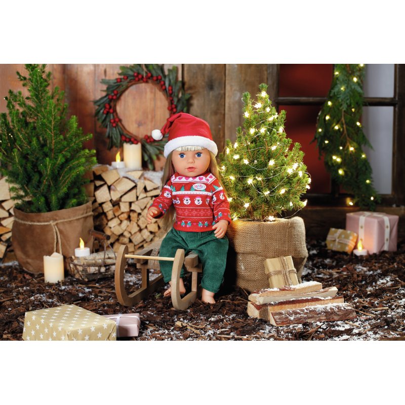 BABY born X-MAS Outfit Ensemble d'habits de poupée