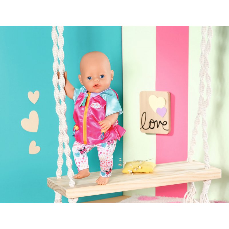 BABY born Casual Outfit Pink Doll clothes set