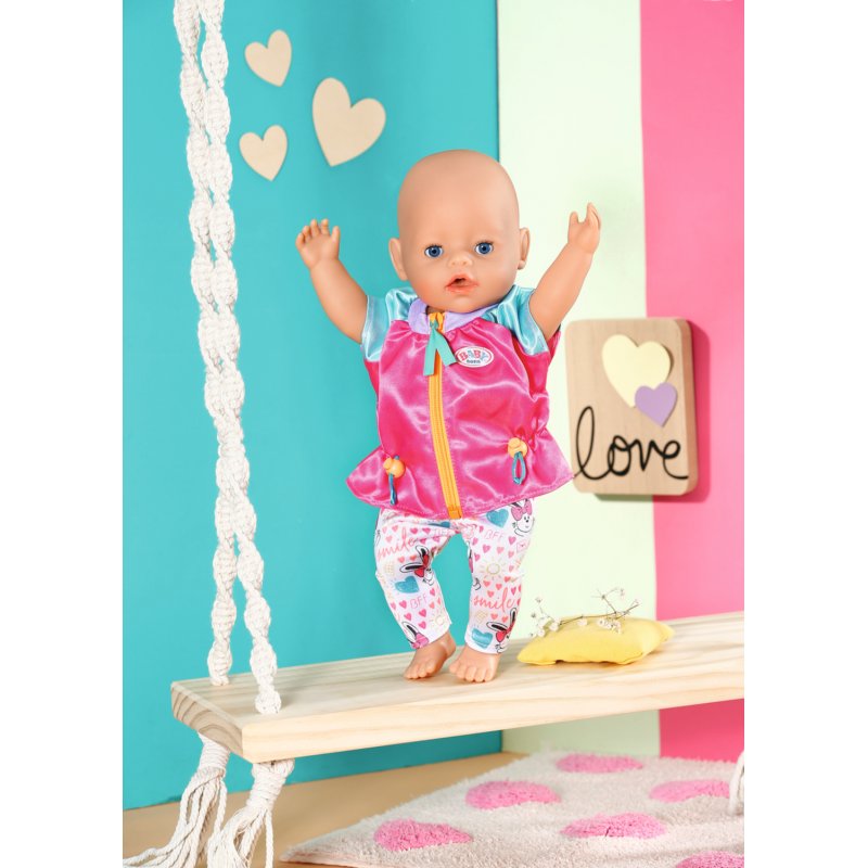 BABY born Casual Outfit Pink Ensemble d'habits de poupée