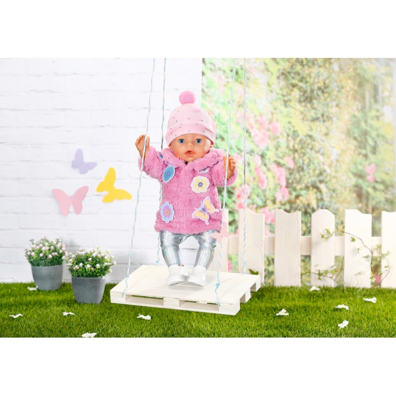 BABY born Pink Coat Set 43cm Ensemble d'habits de poupée