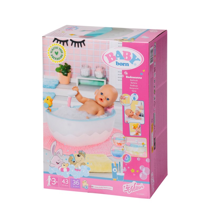 BABY born Bath Bathtub Baignoire de poupée