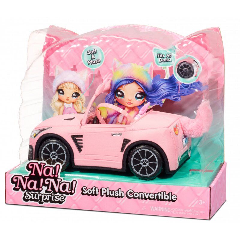 Na! Na! Na! Surprise Soft Plush Convertible Voiture de poupée