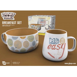 LOONEY TUNES - Set Petit-Déjeuner - Bol & mug - Orginals