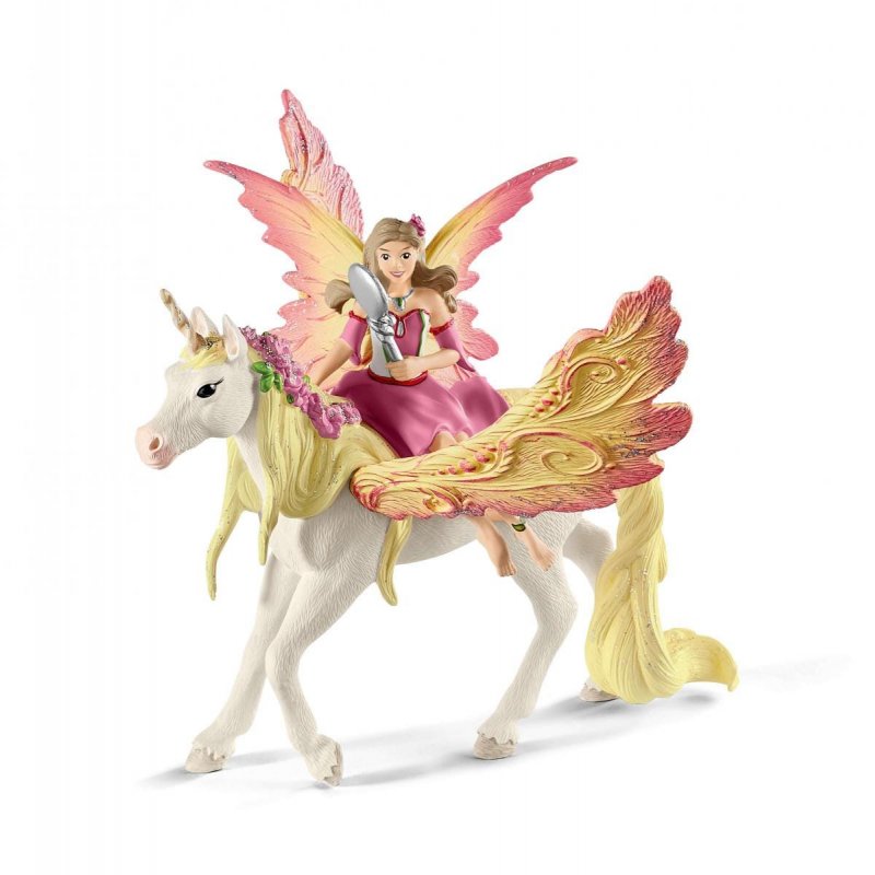 schleich BAYALA Fée Feya et une licorne ailée